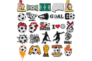 MelleFlarynsun Sports Shoe Charms Soccer Basketball Baseball Football Hockey Gymnastis Boxing Shoe Decoration Pins Accessories Charm for Men Women