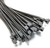 On1shelf Cable Ties 450mm x 4.8mm 50 Pack Grey Extra Long Nylon Zip Ties view 2