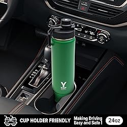 Y TOP 24 oz Insulated Stainless Steel Water Bottle