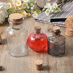 30Pcs Cork Stoppers, 6 Sizes Corks for