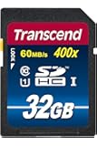Transcend 32GB Class 10 Premium SDHC UHS-I Memory Card