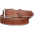 Bullhide Belts Mens Leather Belt for Work, Casual, Dress, 1.50" Wide