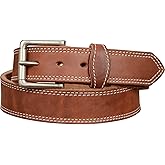 Bullhide Belts Mens Leather Belt for Work, Casual, Dress, 1.50" Wide