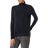 Goodthreads Women's Mid-Gauge Stretch Funnel Neck Sweater Sweater, -Soft Grey Heather, XS