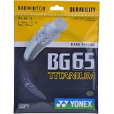 YONEX BG 65 TI Badminton Racket String (10M Set)