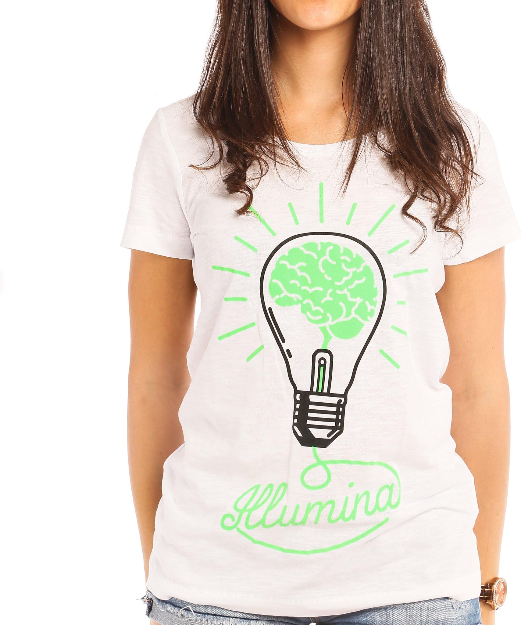 Fol The Brand Acid Illumina T-Shirt Woman