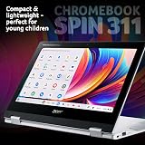 Acer Chromebook Spin 311 CP311-3H 11.6" Touch MT8183 4GB 64GB eMMC Silver view 2