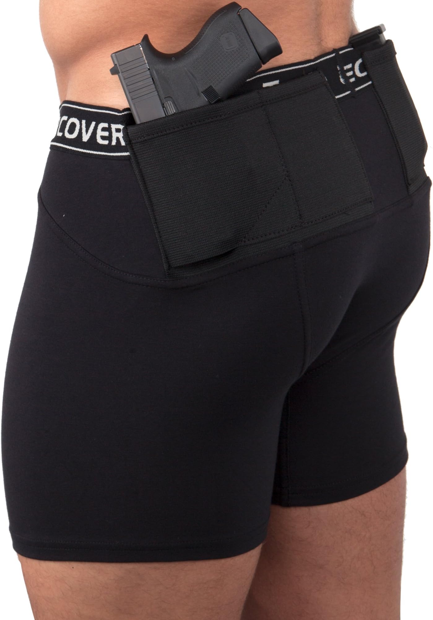 UnderTech Undercover Concealment Mens Shorts S, M, L, XL, XXL, XXXL (White, XXLarge)