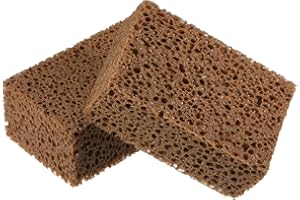 uxcell Knockdown Texture Sponge 6.3"x3.9" Faux Sponge Painting Supplies Drywall Patch Wall Ceiling Texturing 2Pcs