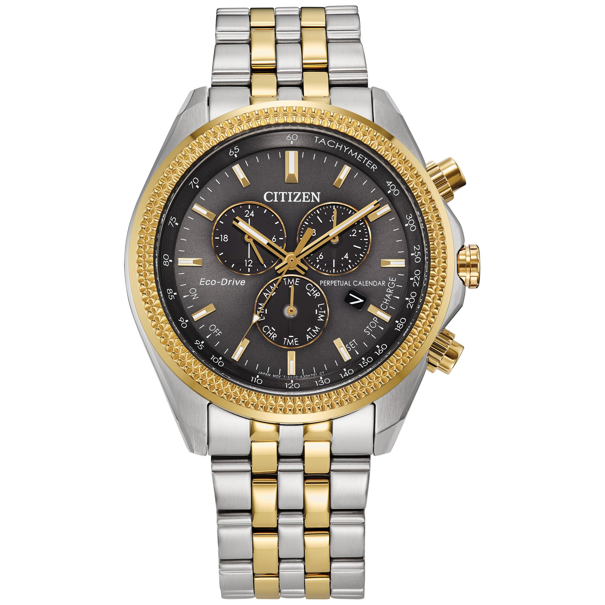 Citizen Men's EcoDrive Classic Chronograph Watch in Two Tone Stainless