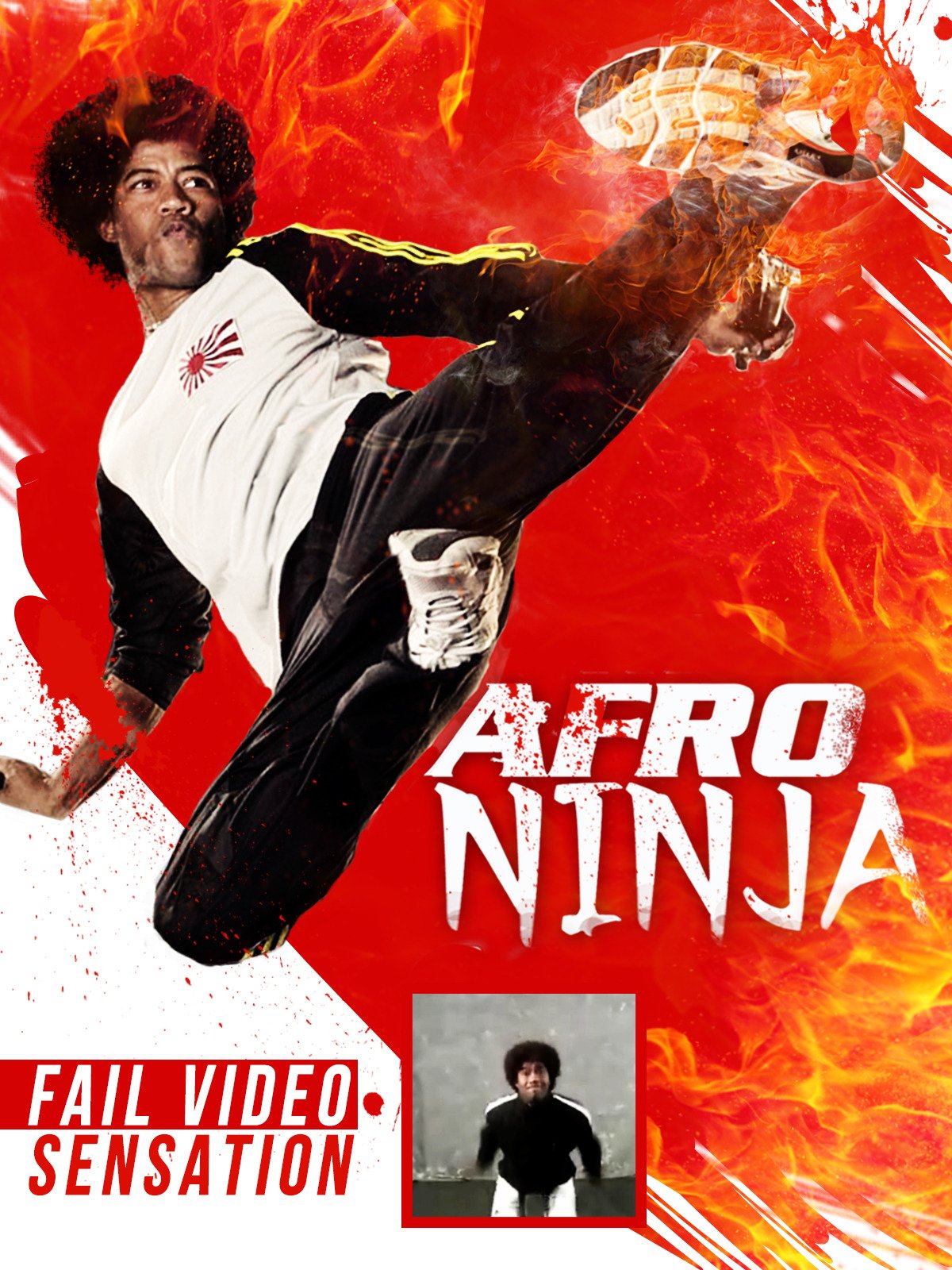Afro Ninja Si ntete Como Un Aut ntico Guerrero 