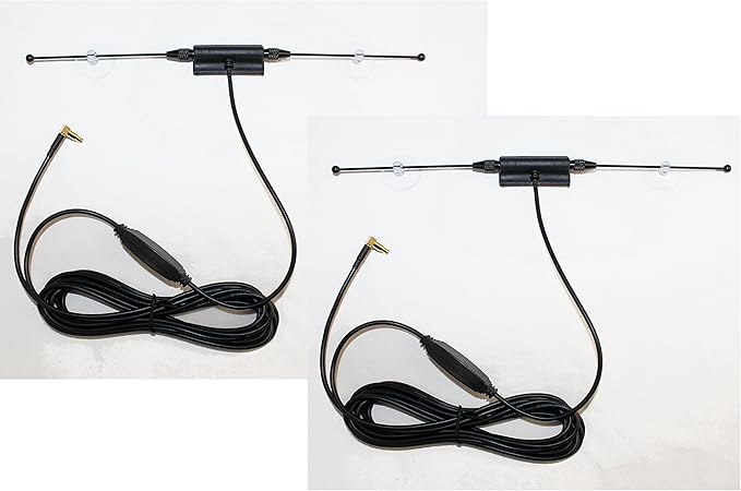 Amazon 互換品 Mcx P端子 オス 2個セット 高感度ブースター内蔵 吸盤タイプ ワンセグ フルセグtvアンテナ Mcx P端子 オス 品番 F 16 2 ワンセグ用フィルムアンテナ代用品 Movaics モバイクス ユピテル Yupiteru Yera イエラ ワンセグ 地デジ