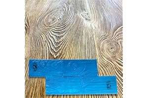 POLYMOLDS Concrete texture stamp POLYURETHANE mat printing on cement Board WOODEN PLANK