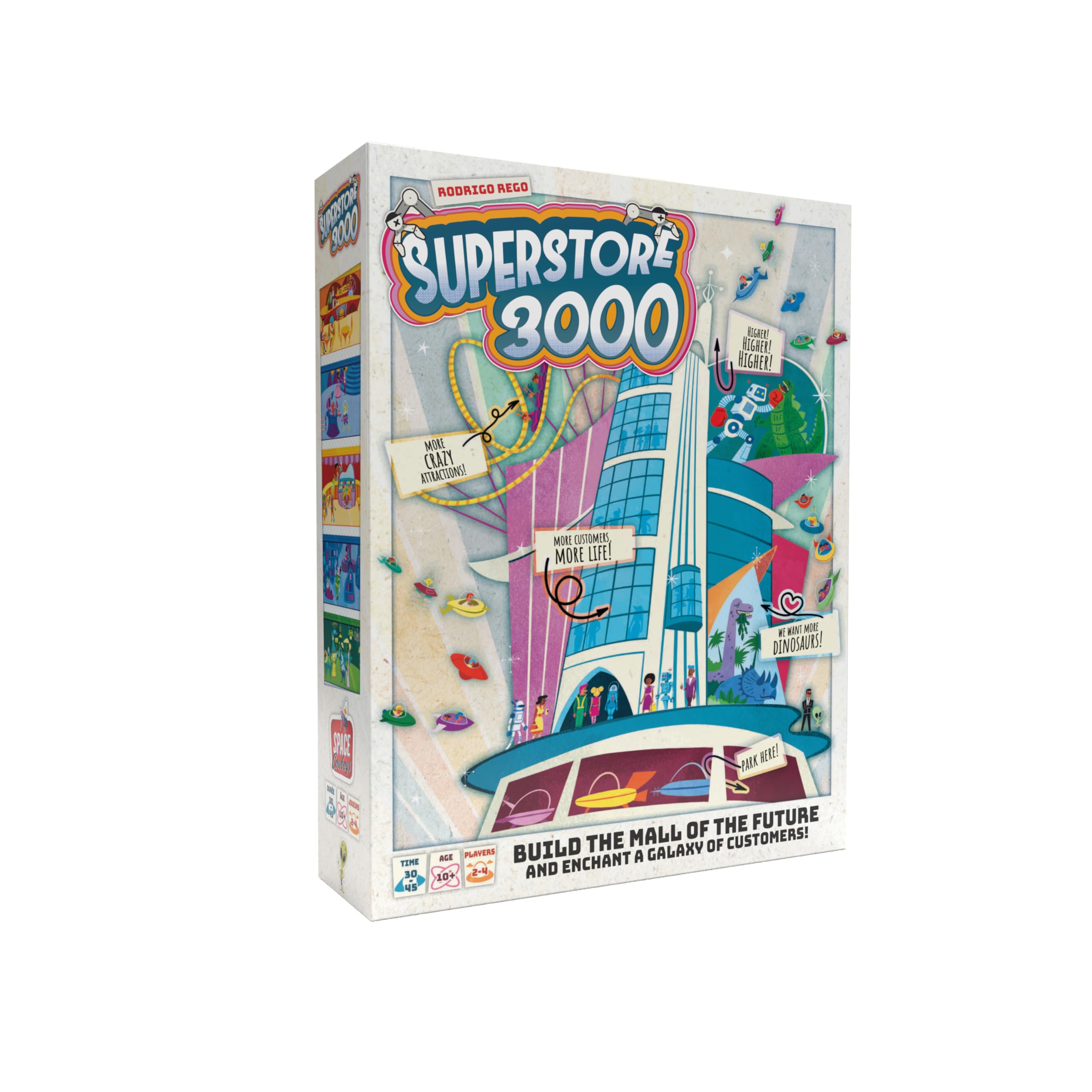 Asmodee | Superstore 3000 | Board Game | Ages 10+ | 2-4 Players | 30-45 Minutes Playing Time