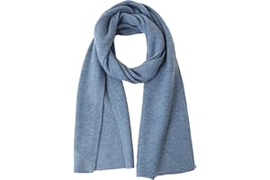 NUOHEMULE Luxury 100% Cashmere Scarf for Women & Men, 59''x10'' Unisex Extra Warm Winter Scarf, Travel Wrap with Premium Gift Box