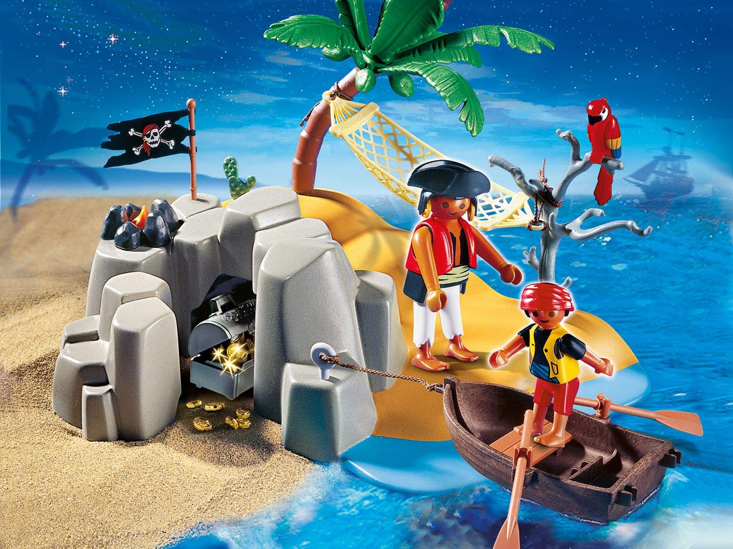 Playmobil 4139 Pirates Island Compact Set