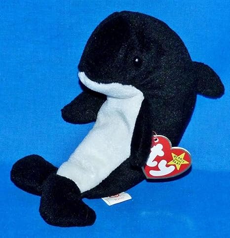 whale beanie baby