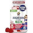 Magnesium Gummies for Kids & Adults - 500mg - Calm Magnesium Chews - Magnesium Citrate Chewable Supplement for Mood & Muscle Support