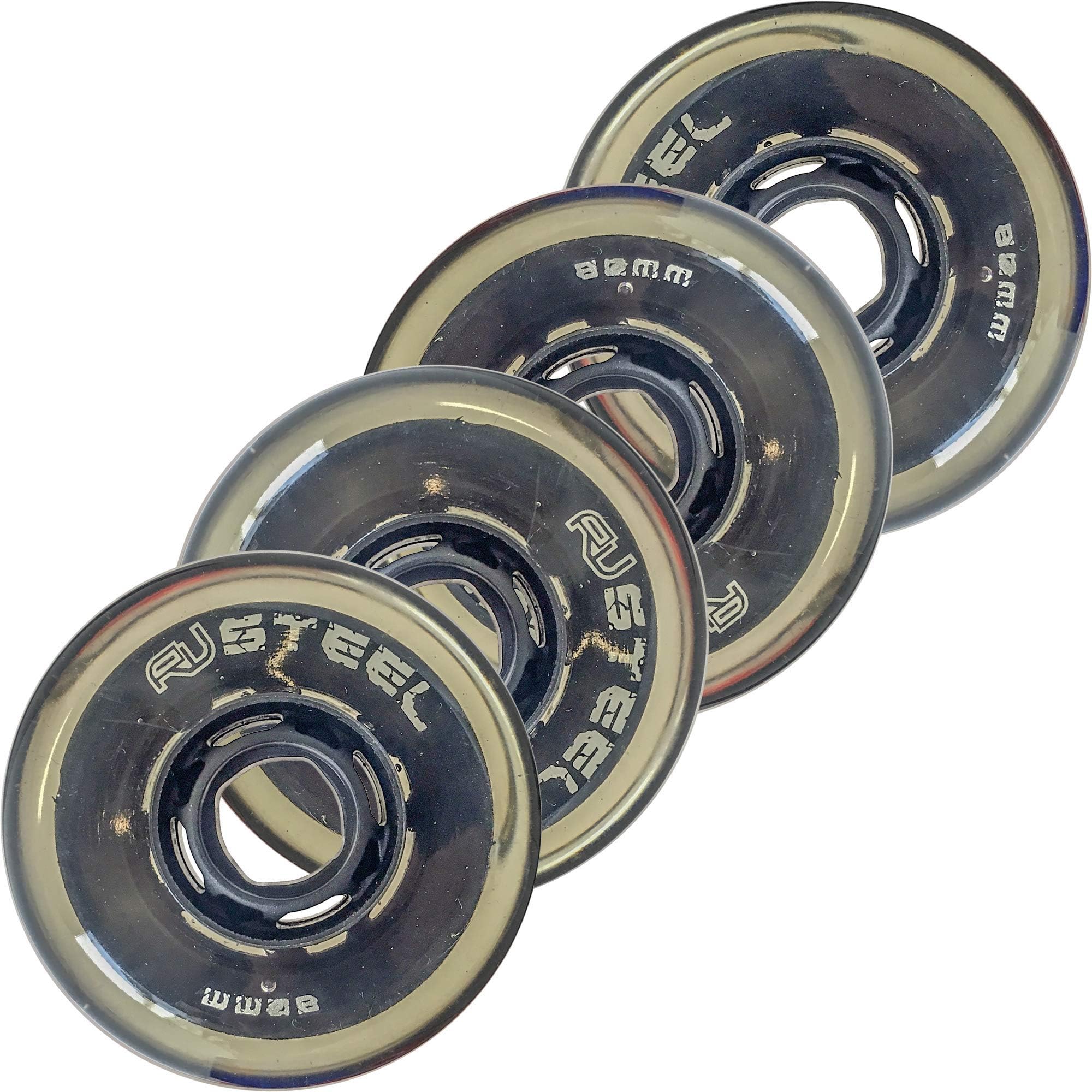 Revision Variant Steel Indoor/Outdoor Inline Roller Hockey Wheels - 78A - 72mm, 76mm & 80mm