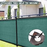 TUAKIMCE Garden Privacy Netting 2 x 5m 90% HDPE UV Shading Net view 5