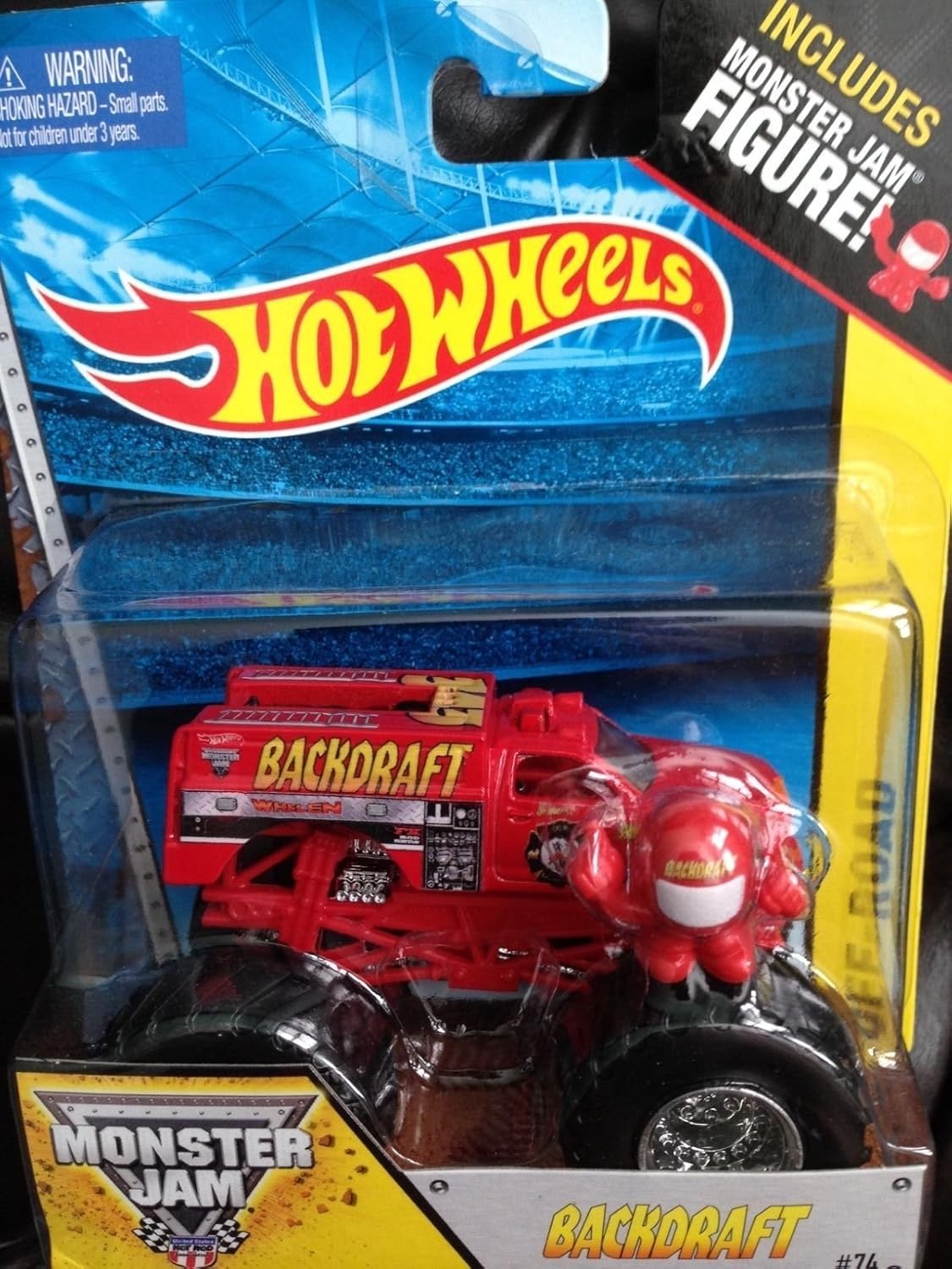 backdraft monster truck toy