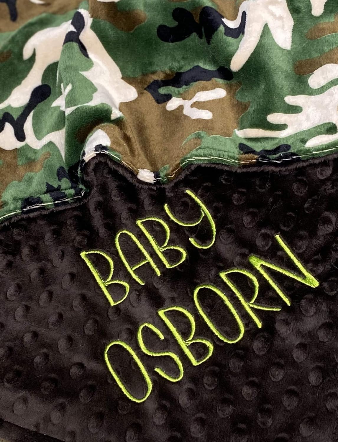 camouflage baby shower