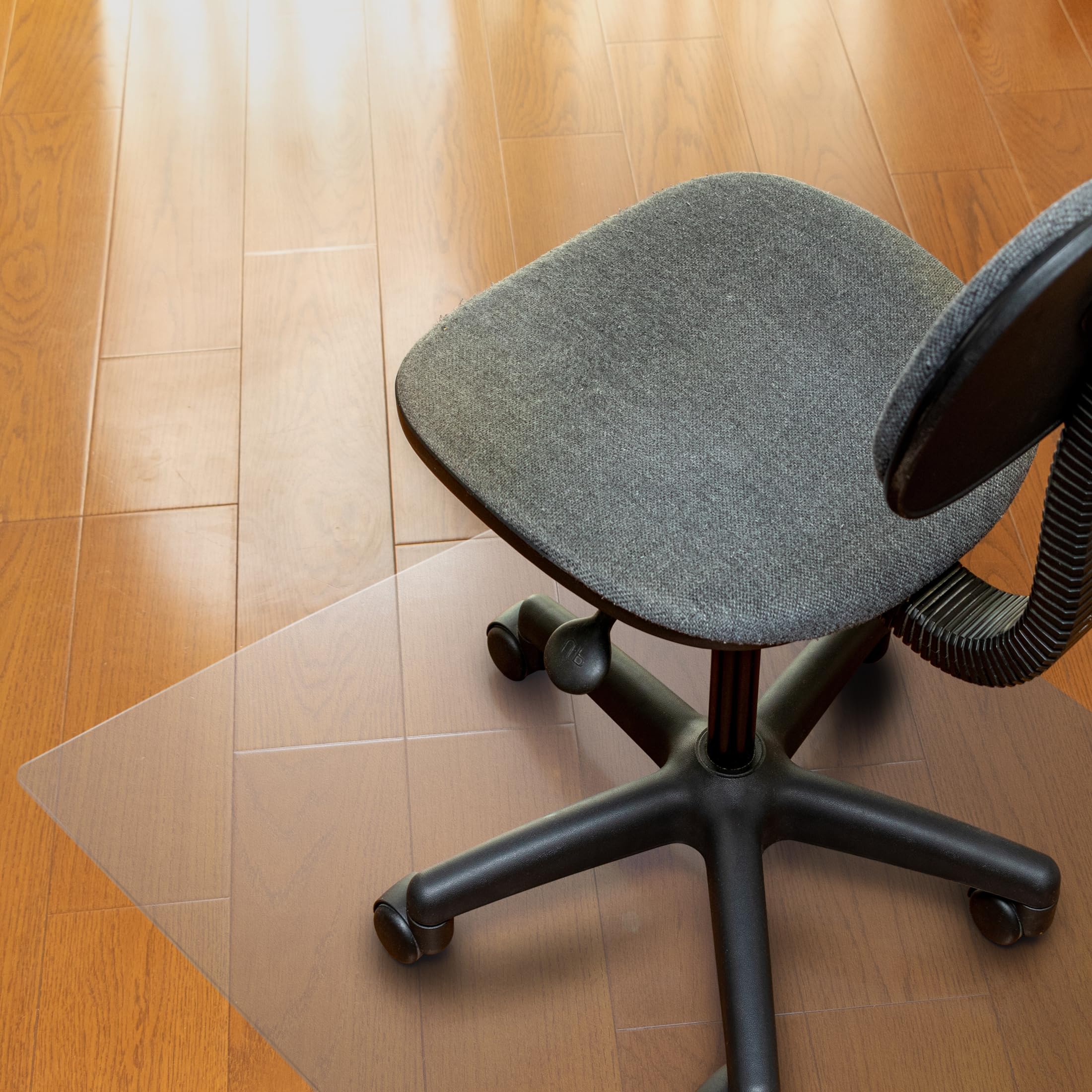 Floortex® Valuemat® Basic Vinyl Rectangular Multi-Purpose Floor Protection Mat for Hard Floors - 90 x 120cm