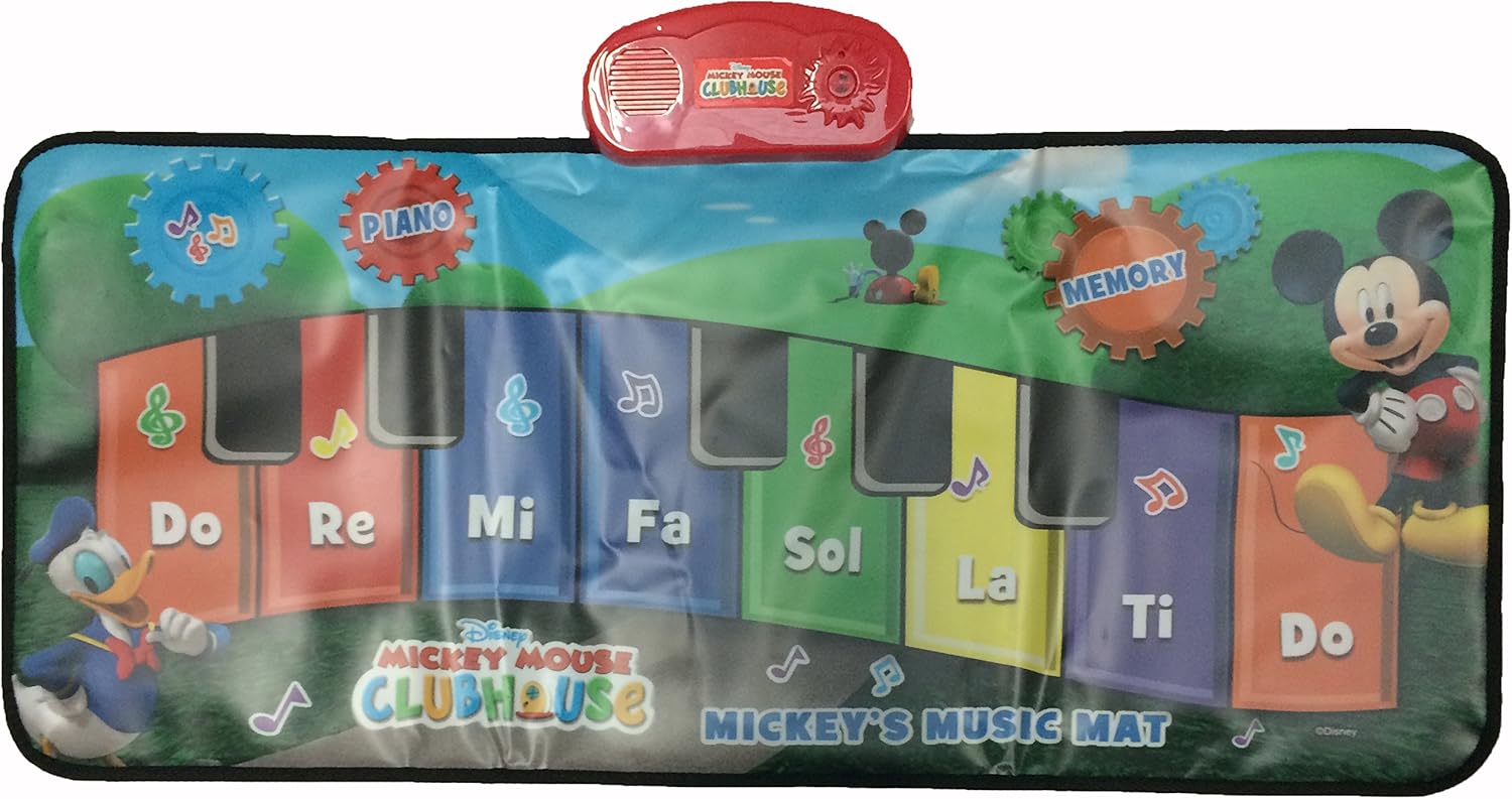 Disney Junior Mickey Mouse Music Mat (packaging may vary): Toys & Games