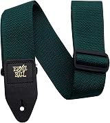 Ernie Ball P04050 Forest Green Polypro Guitar Strap 2.0 in x 44.0 in