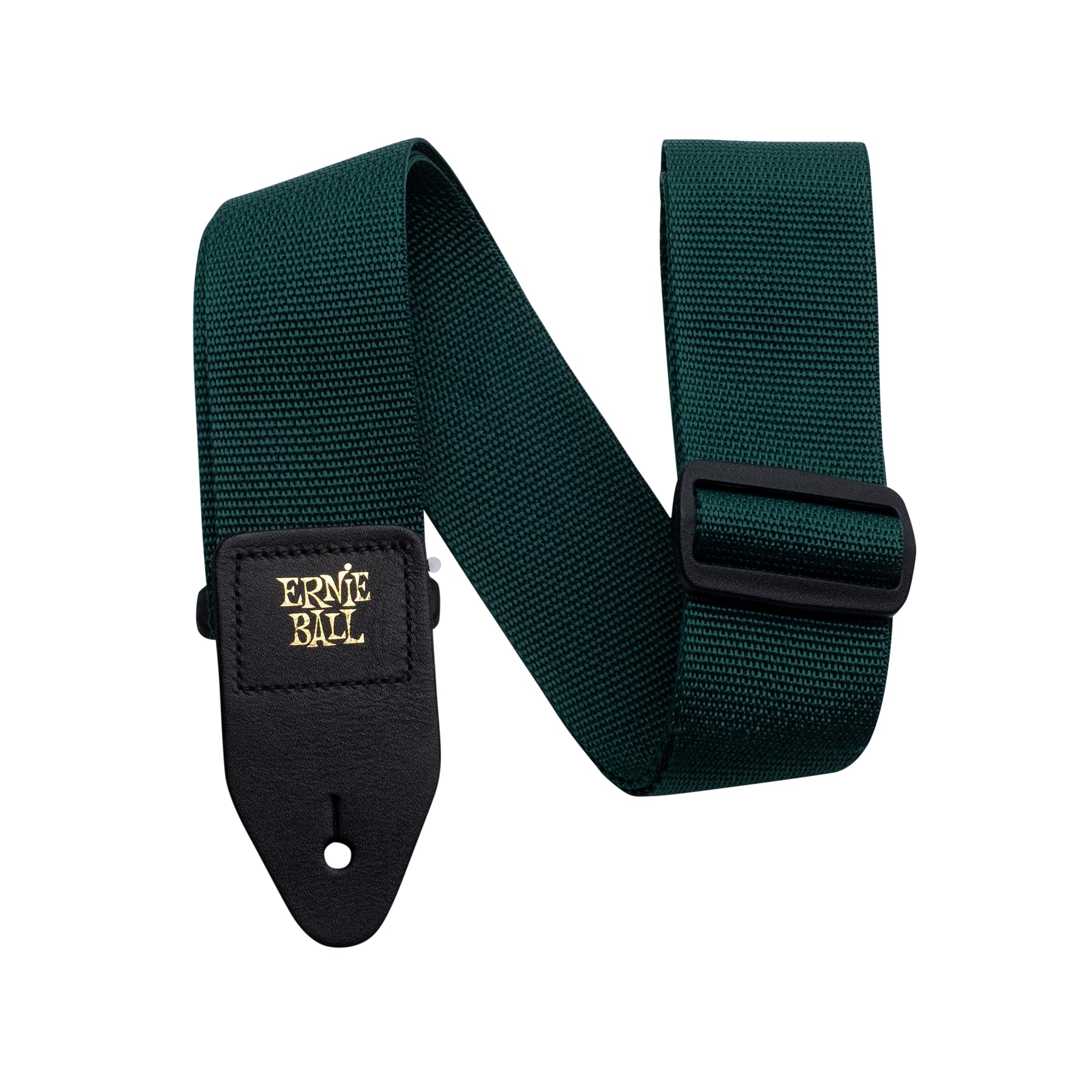 Ernie Ball P04050 Forest Green Polypro Guitar Strap, 2.0 in*44.0 in*0.13 in