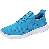 VAMJAM Men's Running Shoes Ultra Lightweight Breathable Walking Shoes Non Slip Athletic Fashion Sneakers Mesh Workout Casual Sports Shoes