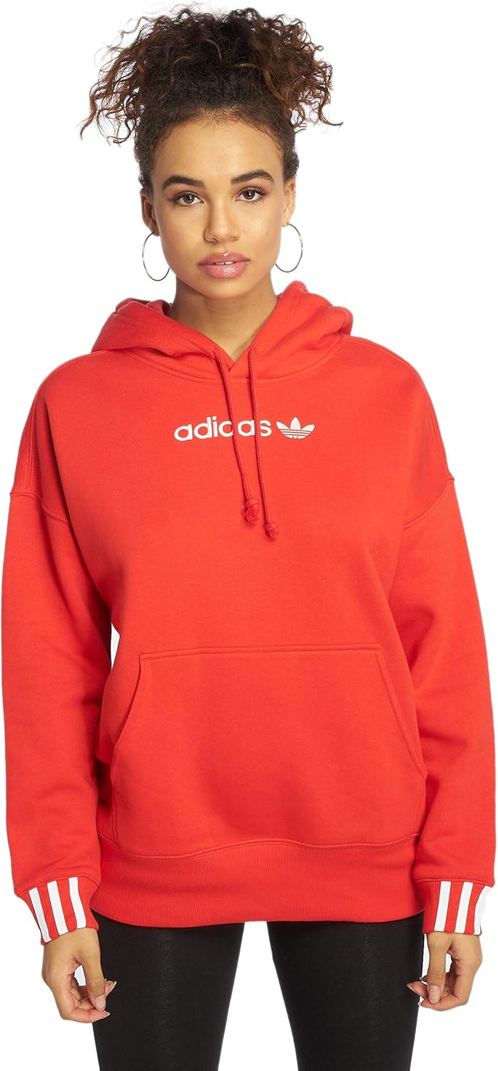 adidas originals coeeze hoodie red