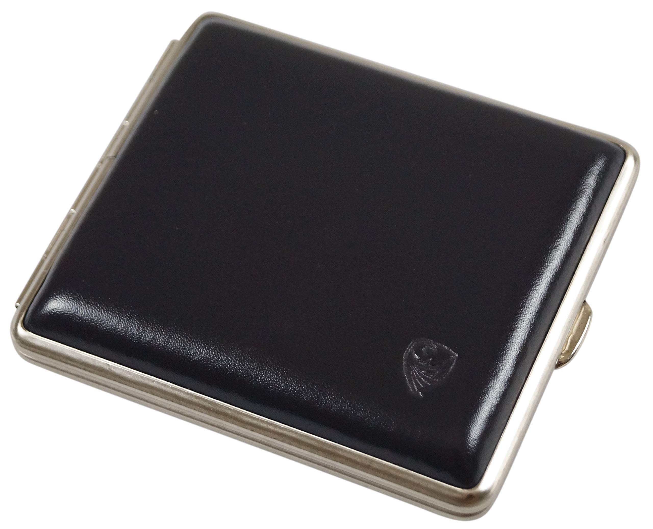 Germanus Cigarette Case, Made in Germany, Dark Blue, 85 mm