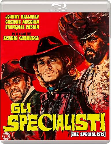 The Specialists Gli Specialisti Eureka Classics Blu Ray Amazon Co Uk Johnny Hallyday Gastone Moschin Francoise Fabian Sergio Corbucci Johnny Hallyday Gastone Moschin Dvd Blu Ray