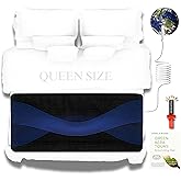 Grounding Mat for Bed, Earthing Mat for for Sleeping Ground Therapy Balanced Energy Better Sleep, Pain Relief Grounding Mat Sheets Pad with Grounding Cord, Queen 27"x60"