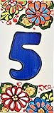 House numbers 6 inch. Handpainted house number