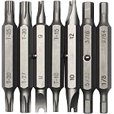MEGAPRO&reg; Tamperproof Bit Pack | Replacement Multi-Bit Refills | 7 Double-ended Bits | Security Industry Bits
