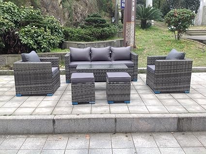 Uk Leisure World New Rattan Wicker Conservatory Outdoor Garden