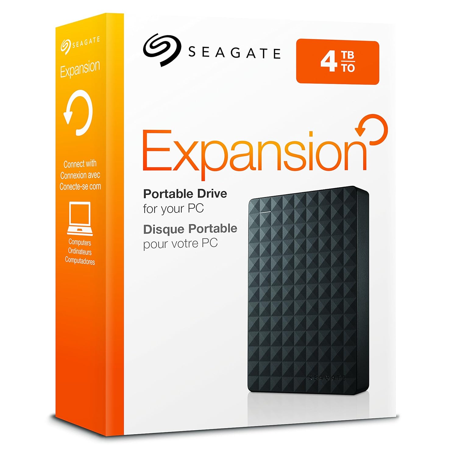 Seagate 4TB Portable External Hard Drive and WD 2TB My Passport X for
