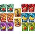 Crispy Green Freeze Dried Fruit Crisps Variety Pack (14 count) – Apple, Asian Pear, Banana, Mango, Strawberry, Pineapple and Tangerine