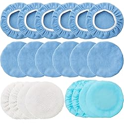 Mudder 20 Pieces 9 to 10 Inches Buffer Pads Car