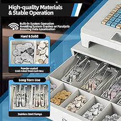 YUMIONB Digital Cash Register, Multifunctional Cash