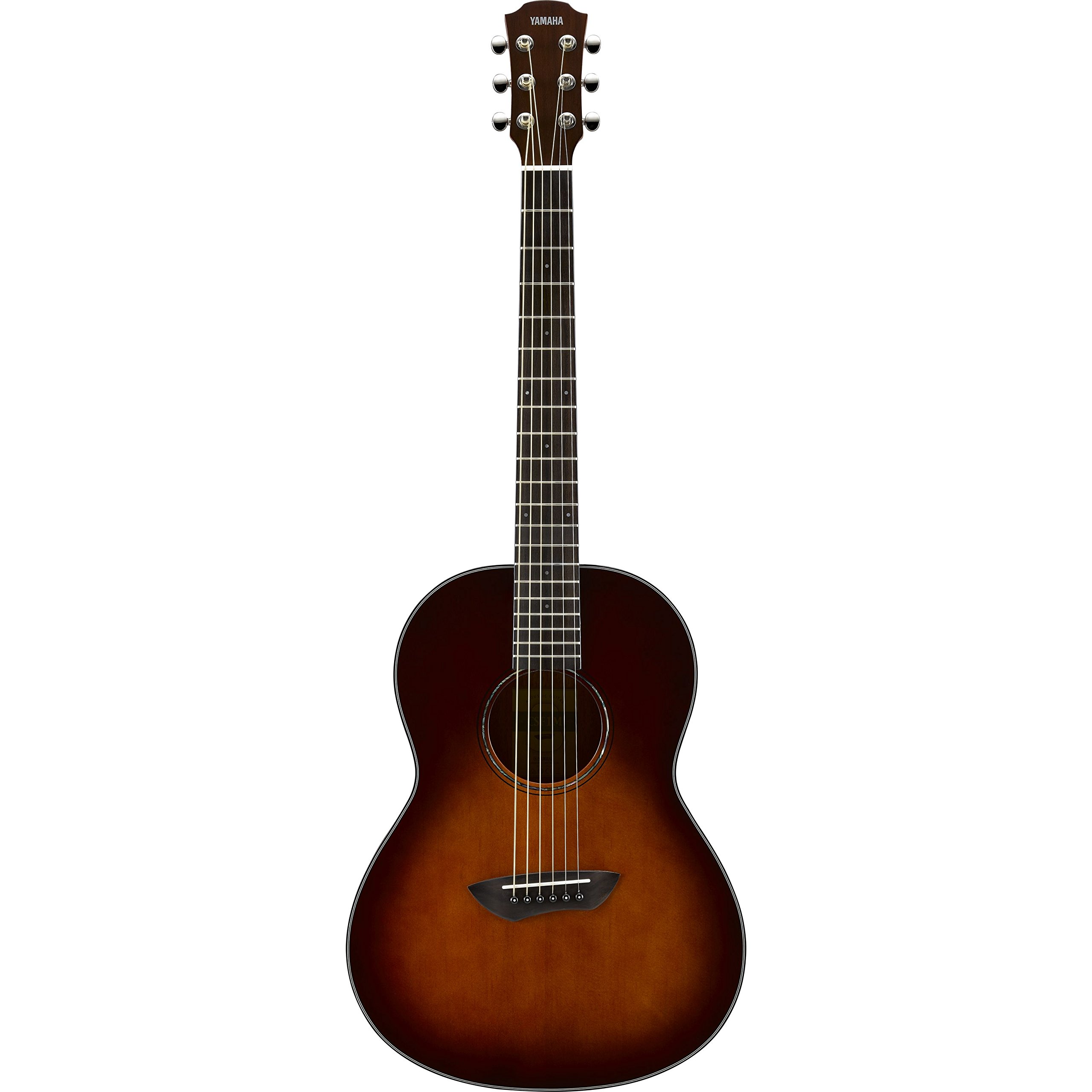 Yamaha CSF1M Western Guitar, Compact, Practical and Elegant Acoustic Guitar with a Rich Sound, Whether You’re on the Move or in the Studio, Includes Padded Hard Bag, in Tobacco Brown Colour, ¾ size