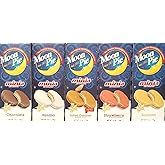 Moon Pie Minis - Complete Variety Pack - All 5 Flavors! (5 Boxes - 1 Salted Caramel - 1 Chocolate - 1 Strawberry - 1 Banana - 1 Vanilla) 6 pies per box, 30 pies total!
