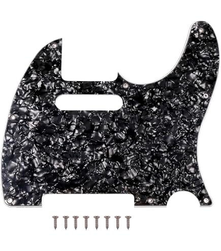 Amazon.com: Musiclily 8 Hole Tele Pickguard Scratch Plate for USA
