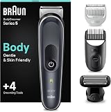 Braun Body Groomer Series 5 5370 Men 2 Combs 3-11mm SkinShield Waterproof view 1
