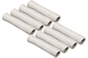 Design Engineering 010552 Protect-A-Boots Silver Angled Spark Plug Boot Protector Sleeves (Pack of 8)