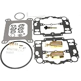 Carburetor Rebuild Kit for Edelbrock 1405 1406 1407 1408 1409 1410 1411 (With Bowl Cover Gasket)