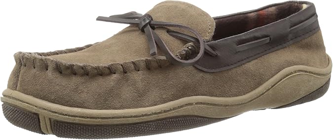 rockport men's slippers lined moccasins