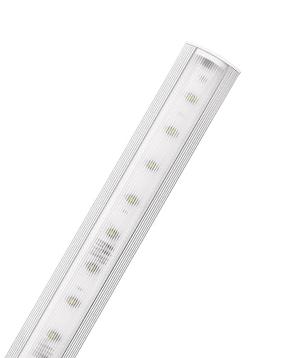 Osram LED-Unterbauleuchte, SlimShape, silber, LED Küchenlampe, Direktanschluss mit 3m Netzkabel, 13 Watt, Warmweiß-3000K